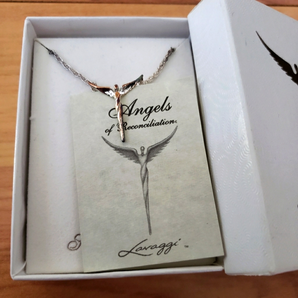 Angel of Reconciliation Sterling Silver Necklace